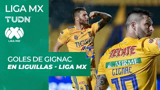 🐯⚽️ ¡NO SE CANSA DE ANOTAR! Los goles de GIGNAC en Liguillas | TUDN