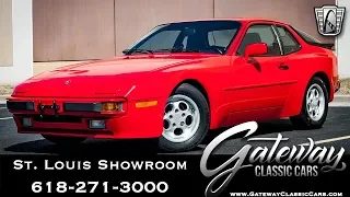 #8005 1985 5 Porsche 944 Gateway Classic Cars St. Louis