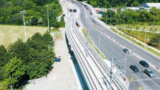 [June 17, 2020] Metrolinx Crosstown Project near Mount Dennis Station