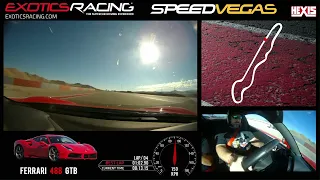 Driving a Ferrari 488 GTB at Exotics Racing in Las Vegas