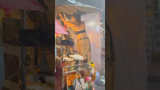 Puy Roti Lady During Rainy Season - Thai Street Food