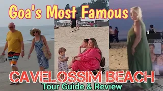 Cavelossim Beach Goa | True vlogs | Most Famous & Beautiful Beach | South Goa Tour | Goa Night Life