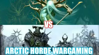 Sylvaneth VS Slaves to Darkness Warhammer Age of Sigmar Battle Report