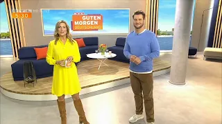 Erstes Intro im neuen Guten Morgen Deutschland-Studio (01.03.2021) [HD 1080p50]