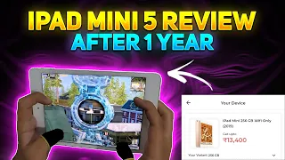 MY 1 YEAR GAMING REVIEW ON IPAD MINI 5 | SHOULD YOU BUY IPAD MINI 5 FOR BGMI/PUBG MOBILE