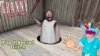 Top 4 Secret Glitch In Granny Chapter Two With Oggy and Jack