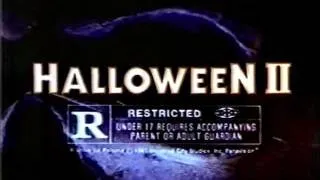 "Halloween II" original 1981 release TV spot