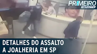 Tumulto e pânico em assalto a joalheria em bairro nobre de SP | Primeiro Impacto (06/06/22)