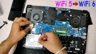 WiFi 5 to WiFi 6 Upgrade - Changing my Laptop WiFi Card from one Laptop to another 🔥