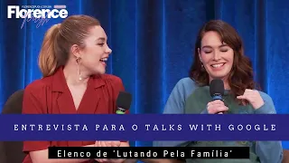LEGENDADO: Florence Pugh e o elenco de 'Fighting With My Family' em entrevista para Talks at Google