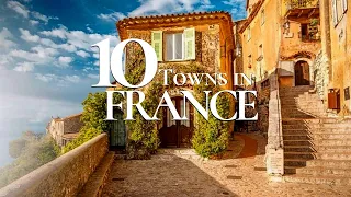 10 Most Beautiful Towns to Visit in the South of France 4K 🇫🇷 | Eze | Aix en Provence