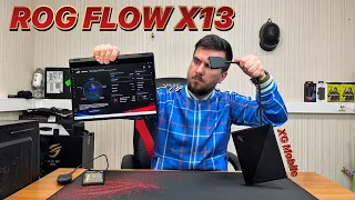 ASUS ROG FLOW X13 - ПОЛНЫЙ ОБЗОР + ДЕМОНСТРАЦИЯ РАБОТ ИГР И ВСЯ ПРАВДА О ROG XG Mobile