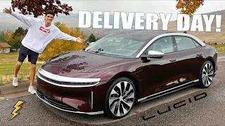 Buying The New Lucid Air Grand Touring! (Owner’s First Impressions & Review)