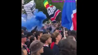 Ultras Paris Corteo Contro lens