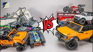 LEGO RC vs "real" RC (Traxxas, WPL, etc) - first round