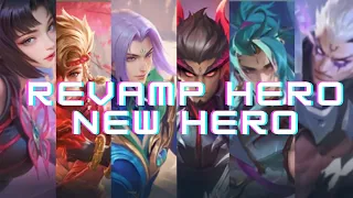 UPCOMING NEW HERO, REVAMP HERO DAN PEMBARUAN SKILL - MOBILE LEGENDS