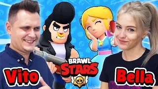 GRAMY PIERWSZY RAZ W BRAWL STARS! - VITO i BELLA