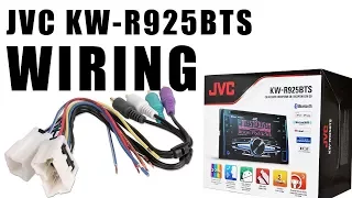 Nissan Pathfinder Bluetooth Car Stereo Install JVC KW-R925BTS Part 2 (wiring)