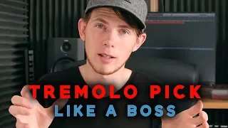 How To Tremolo Pick | Beginner Guitar Lesson