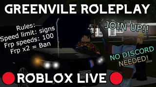 🔴 Roblox * LIVE * I ⭐Greenville Roleplay | Lukieo⭐| 🔴#To1850sub