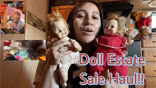 Insane Vintage Doll Estate Sale Haul!!