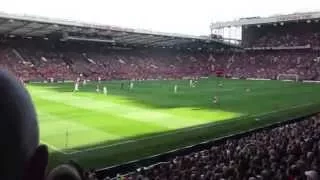 "Steve Gerrard, Gerrard, He Slipped on his f****** Arse" | Man Utd V Liverpool | 12/09/2015