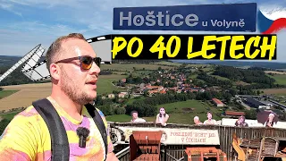 HOŠTICE | vesnička zruinovaná filmem | Filmová místa po 40 letech