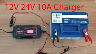 Ultimate Speed Car Battery Charger ULGD 10 A1 TESTING