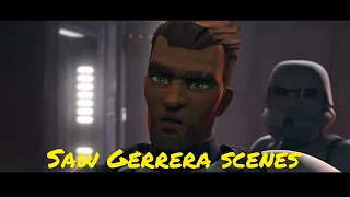 All Saw Gerrera scenes - The Bad Batch season 1 & 2