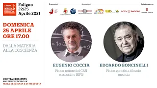 Edoardo Boncinelli, Eugenio Coccia – Dalla materia alla coscienza