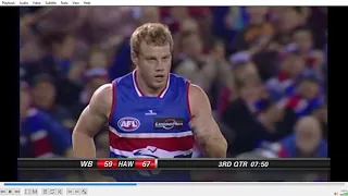 Round 10 Western Bulldogs VS Hawthorn 2006 Scott West Brad Johnson