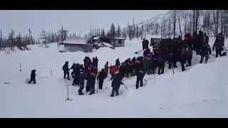 Сход лавины в Норильске. Трое погибших.. погибла семья.