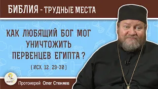 Как любящий Бог мог уничтожить первенцев Египта ? (Исх. 12:29-30)  Протоиерей Олег Стеняев