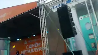 диджей Леонид Руденко в Краснотурьинске на дне металлургов