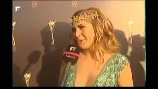 Aline Lahoud on the Murex D'or Red Carpet - Future TV