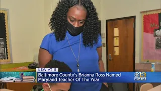 Baltimore County History Teacher Brianna Ross Named Maryland's Teacher Of The Year