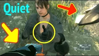 Prosthesis Arm Tricks with Quiet in Metal Gear Solid V: Phantom Pain (MGS5)