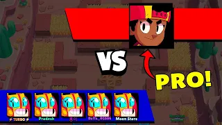 MEG in BIG GAME! 1 VS 5!| Brawl Stars Funny Moments & Glitches & Fails #567