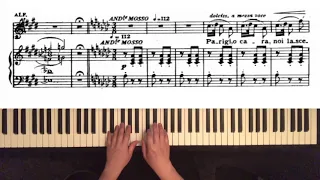 "Parigi, o cara" : Traviata : Alfredo Violetta Duet : Karaoke : Piano accompaniment : Choice Piano