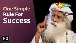 One Simple Rule To Achieve Success | Sadhguru Answers | Shemaroo Spiritual Life