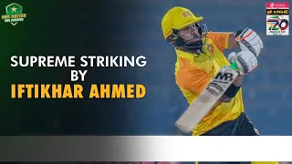 Supreme Striking By Iftikhar Ahmed | Peshawar vs Larkana | National T20 2023-24 | PCB | M1W1L