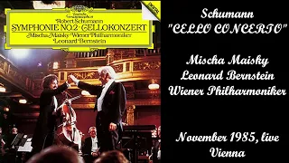 Schumann: Cello Concerto - Mischa Maisky, Leonard Bernstein, Vienna Philharmonic Orchestra