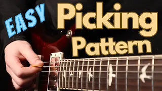 Easy Picking Pattern With Pretty Sounding Chords For Guitar