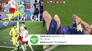 🗣️ MESSI MISSES.....THE PENALTTTTTTTY!  || Poland vs Argentina 0-2 highlights