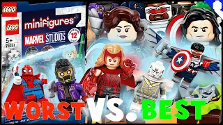 RANKING EVERY Minifigure From The LEGO MARVEL CMF Series! (best to worst)