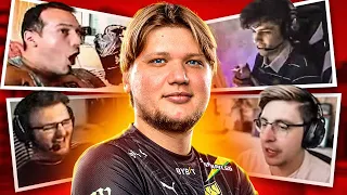 Реакция ПРО игроков и СТРИМЕРОВ на игру S1MPLE