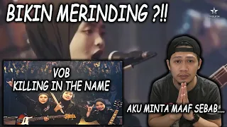 GILA METAL 😱 VoB (Voice of Baceprot) - Killing In The Name Live in France + AKU MINTA MAAF SEBAB....