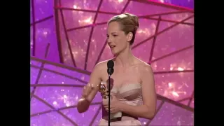 Helen Hunt Wins Best Actress Motion Picture Musical or Comedy - Golden Globes Awards 1998