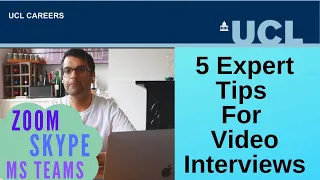 5 Expert Tips For Live Video Interviews  |  CareersLab
