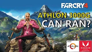 TEST FAR CRY 4 ON A BUDGET PC  -  ATHLON 3000G & VEGA 3